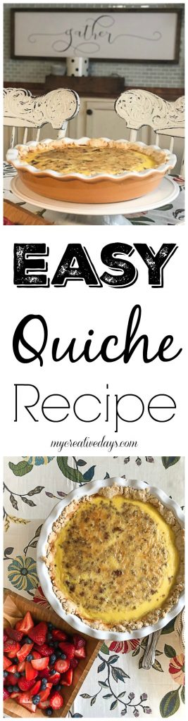 If you love quiche and you are looking for an easy quiche recipe, click over to find a recipe your family will love and that you can customize to what you like and use what you have on hand. 