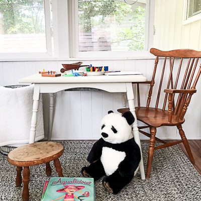 DIY Toddler Activity Table
