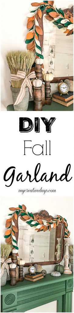 If you love fall and are looking for new ways to decorate for it on the cheap, click over to find this video tutorial on how to make a beautiful fall garland to welcome the season. 