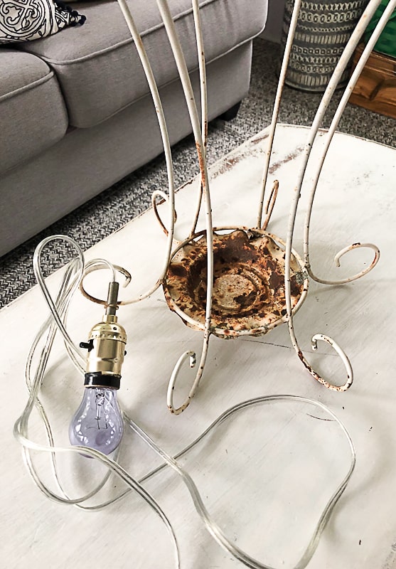 If you are looking for a plug-in pendant light for your space, click over to see how you can DIY one out of almost anything! 