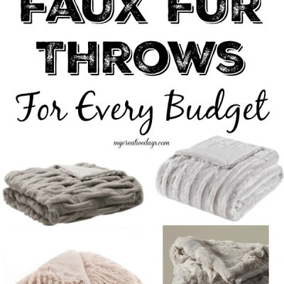 Faux Fur Throws For Every Budget