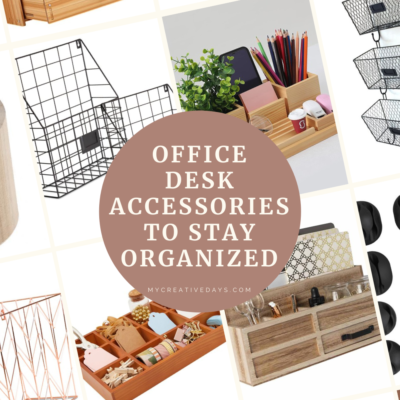 Office Desk Accessories To Stay Organized