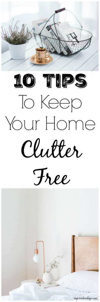How To Keep Your Home Clutter Free