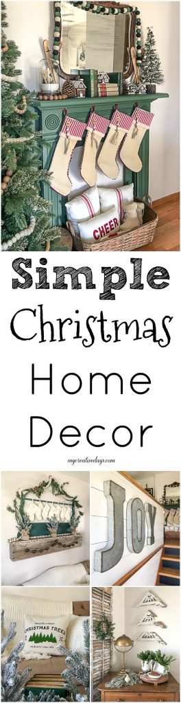 If you are looking for simple Christmas home decor ideas, click over to find our Christmas home tour packed full of easy ways to decorate for the holidays.