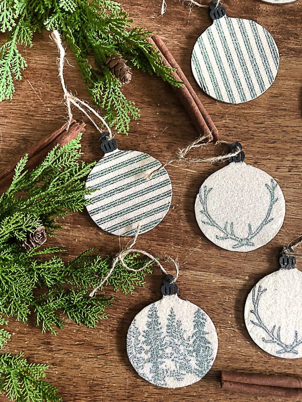 If you are looking for some beautiful ornaments that don't cost a lot, click over to see how to make these DIY Glittered Ornaments easily and inexpensively.