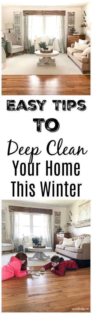 If you dread organizing and deep cleaning, click over for tips to deep clean your home that will relieve the stress and make the process more enjoyable. #ad