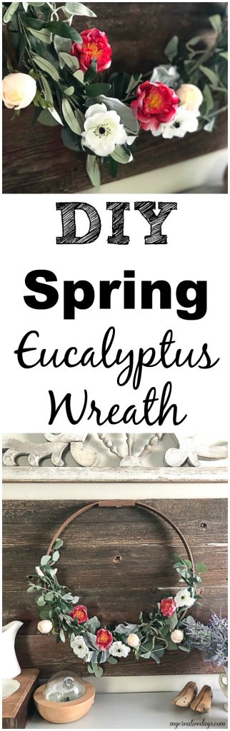 If you are looking for an easy way to welcome spring, this easy, DIY spring eucalyptus wreath is the perfect statement for the new season. 