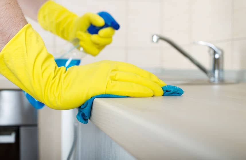 This Weekly Cleaning Checklist will make the cleaning process less overwhelming while keeping your home clean and your weekends free from chores.