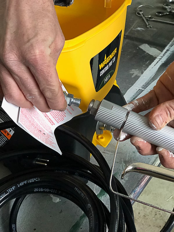 Cleaning wagner control discount pro 130