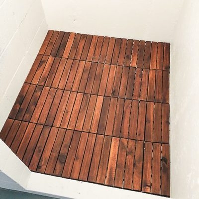 Waterproof Flooring For The Shower At Flip House