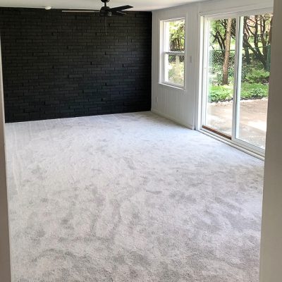 Brick Room Makeover In Flip House