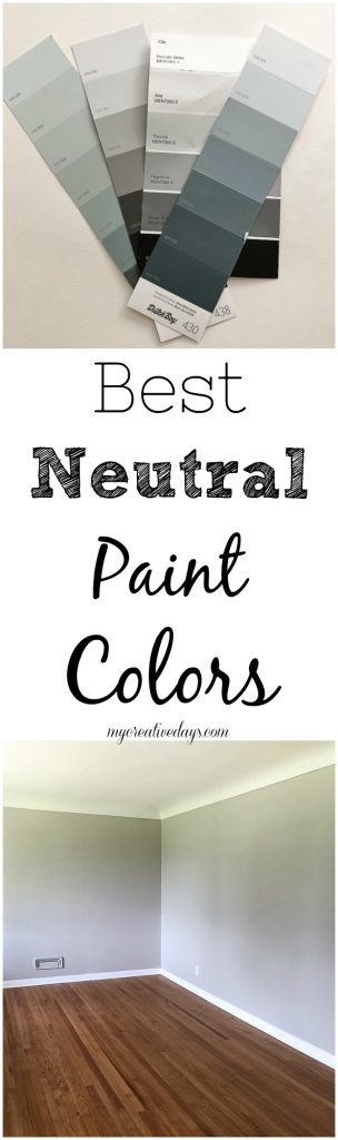 Picking out neutral paint colors can be a daunting task, but I found a beautiful neutral color palette that we put in our last flip house that is perfect for all styles and homes. Click over to see them all.
