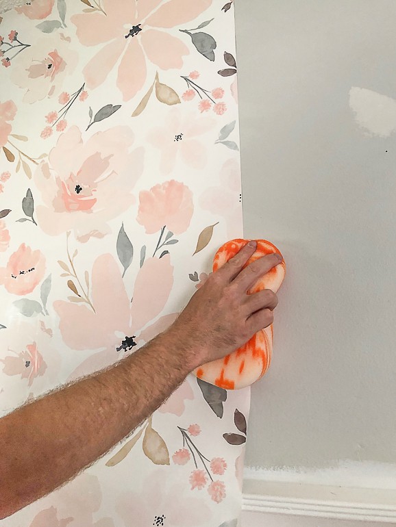 This beginner's guide to How To Wallpaper answers all the newbie questions, goes over supplies needed and the steps it takes to hang wallpaper in your home.