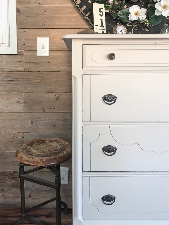 Painted Dresser Diy Tutorial Steps, Diy White Distressed Dresser