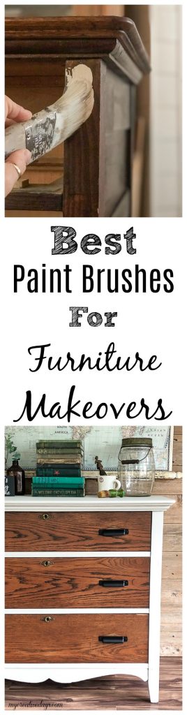 If you are looking for the best paint brushes for furniture makeovers, you don't have to look any further. Click over to find the paint brushes that everyone needs in their toolbox when painting furniture or anything for that matter.