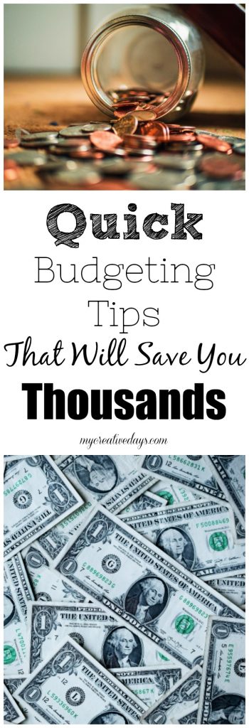 Looking for budgeting tips that are doable and actually work? Click over to find my budgeting tips that will save you thousands without much work.