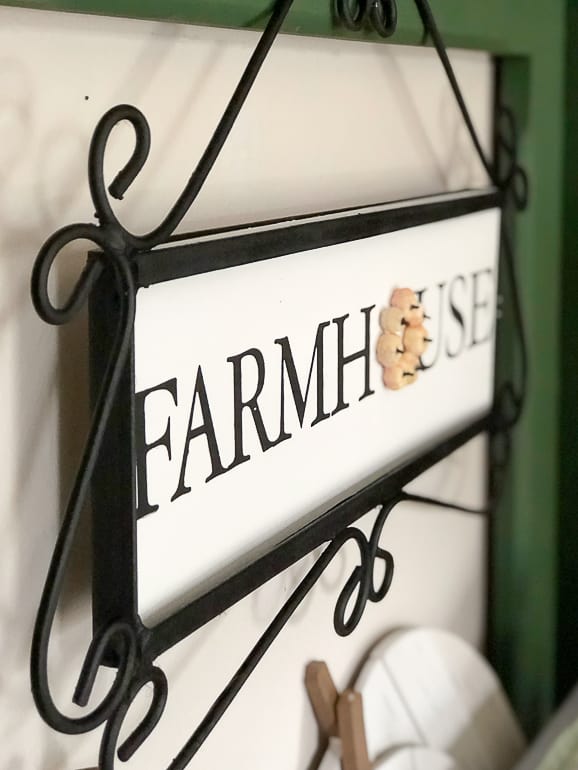 Turn an old iron sign frame found at Restore into the cutest, DIY Fall Farmhouse Sign using Chalk Couture products. I will show you how!