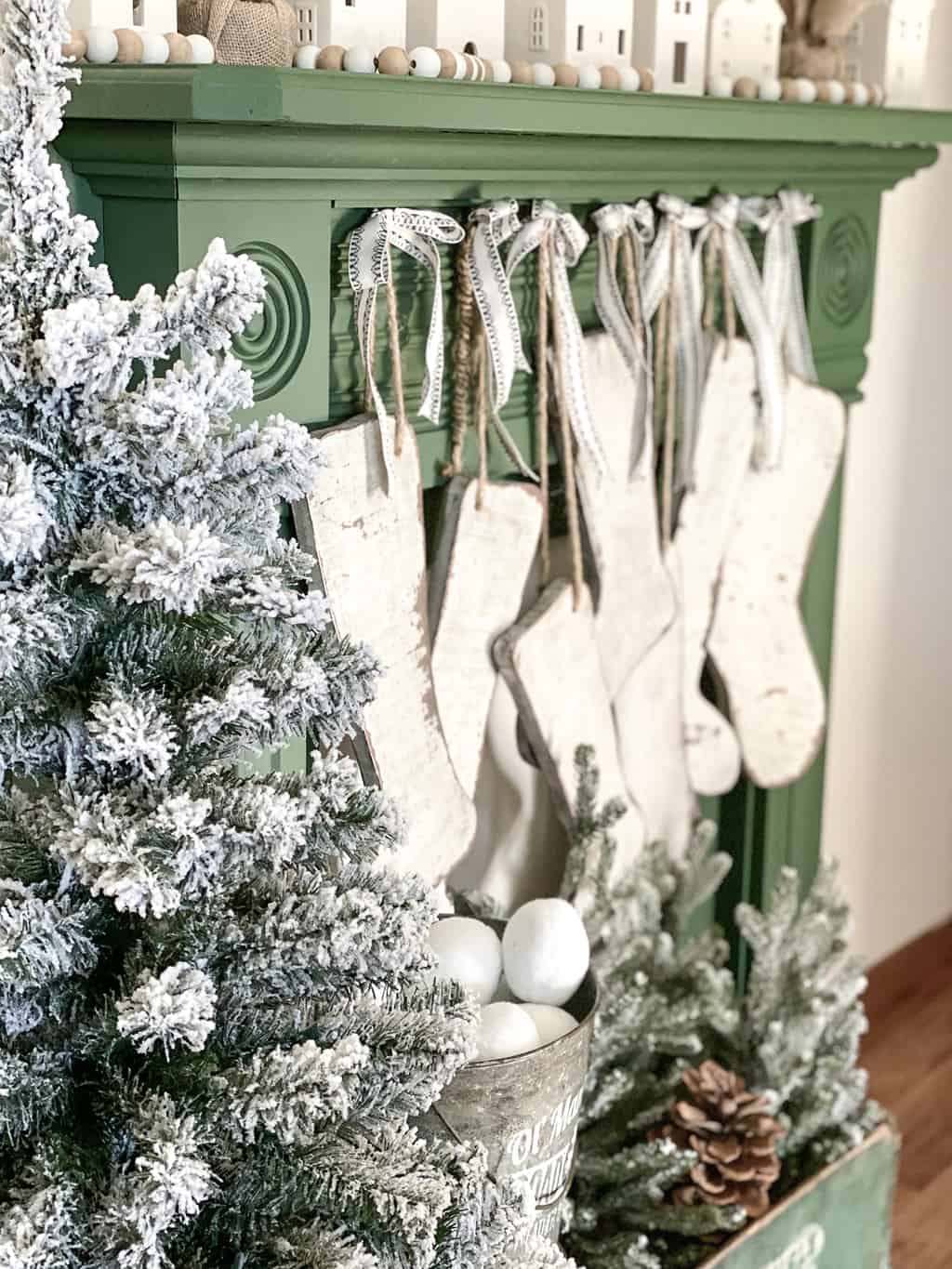 Stockings come in all shapes, sizes and colors. This tutorial will show you how to make DIY wood Christmas stockings from scrap wood and other supplies you may have on hand.