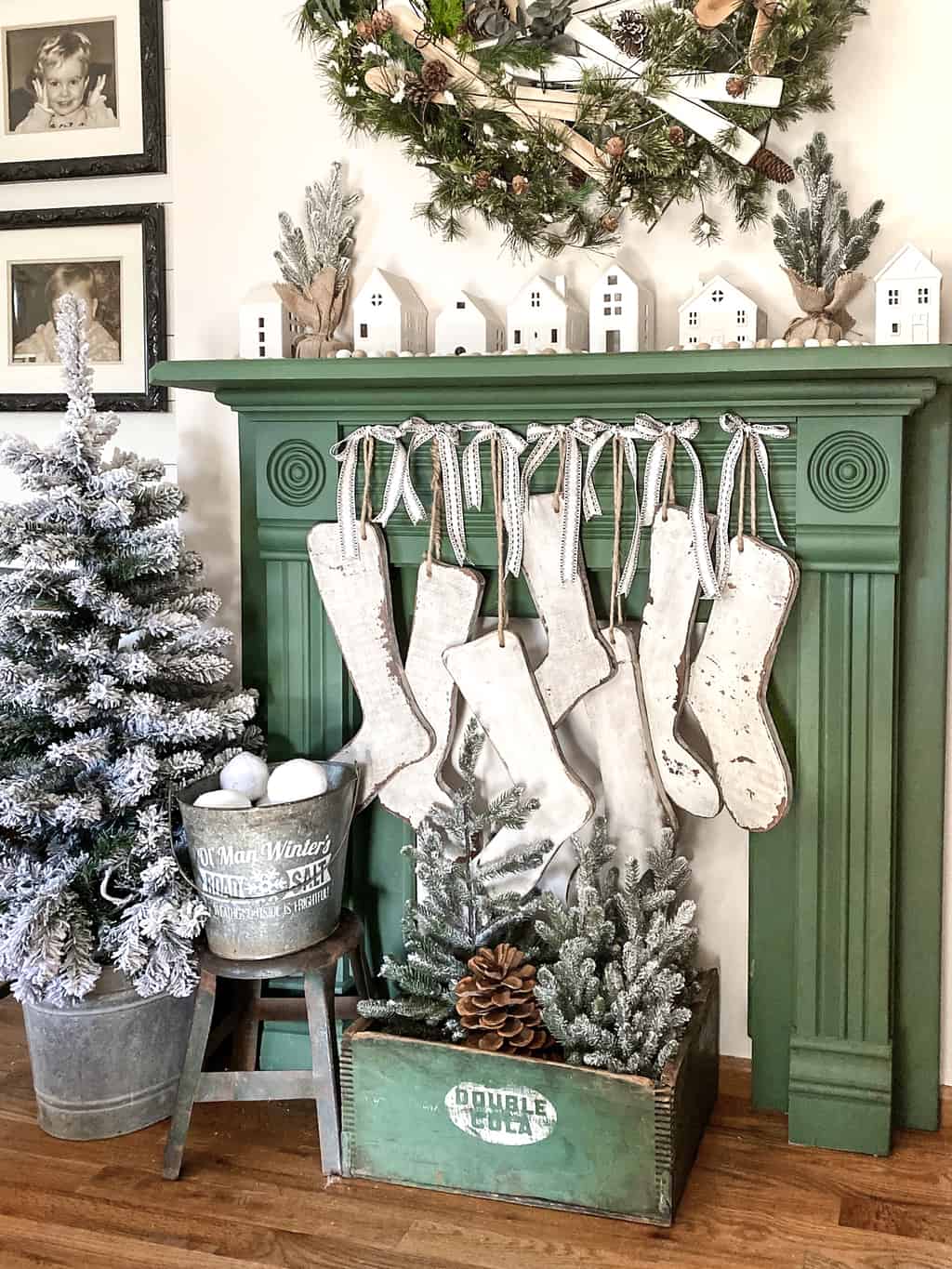 Stockings come in all shapes, sizes and colors. This tutorial will show you how to make DIY wood Christmas stockings from scrap wood and other supplies you may have on hand.