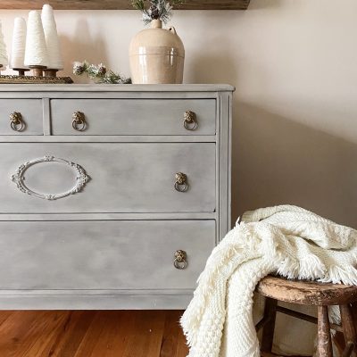 French Provincial Dresser Makeover