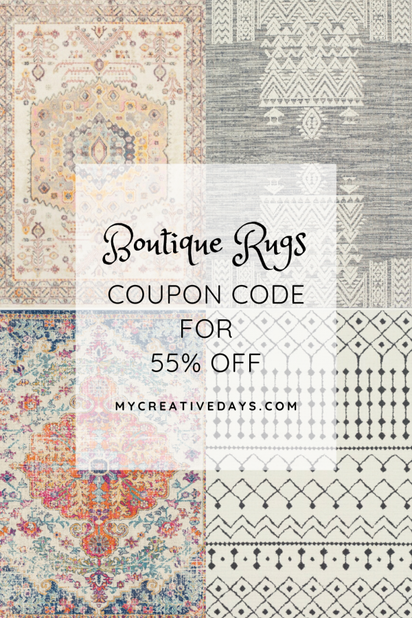 Boutique Rugs Coupon Code For 55 Off My Creative Days