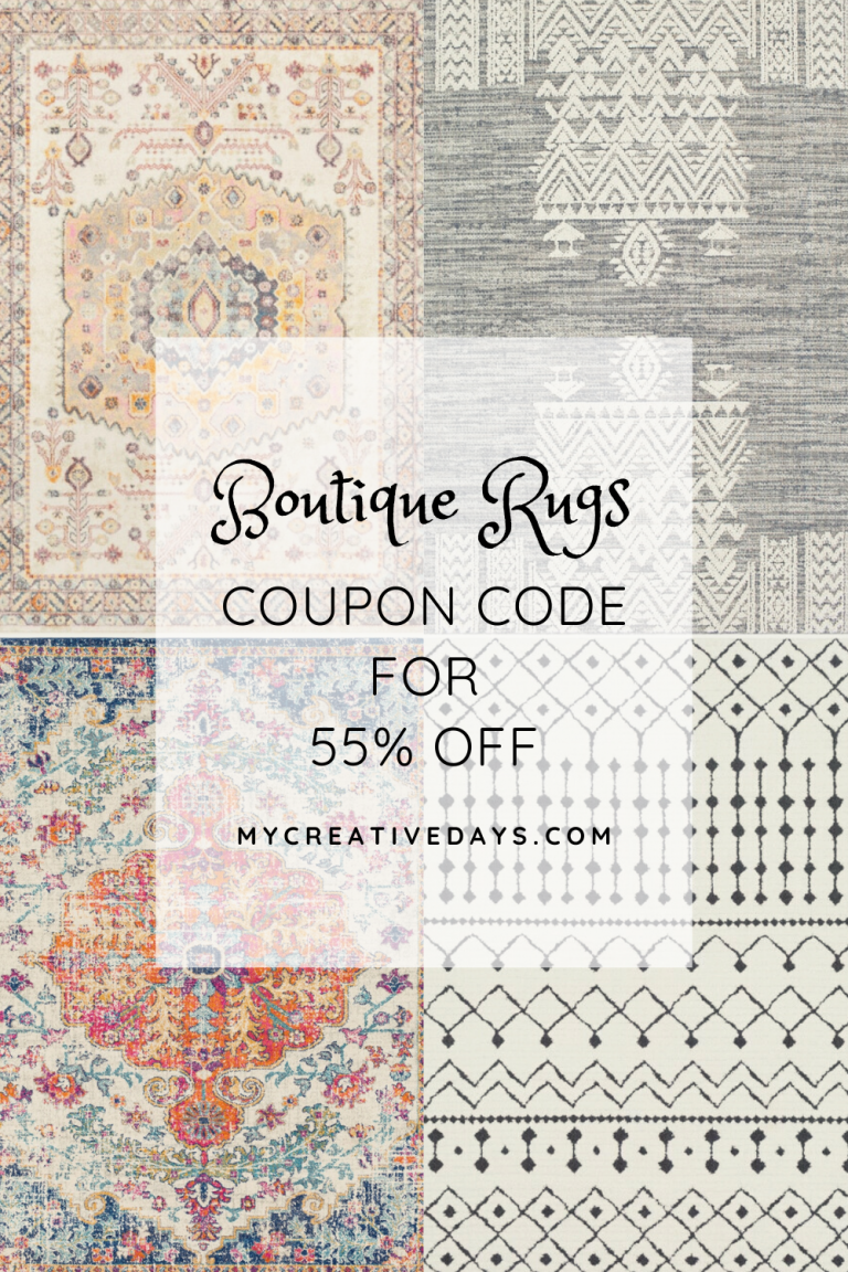 Boutique Rugs Coupon Code For 55 Off My Creative Days