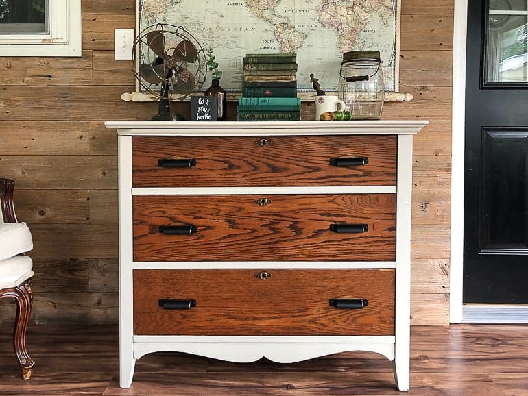 3 drawer chest makeover