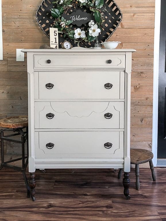 tall dresser makeover 