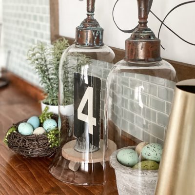 Thrift Store Cloches Makeover