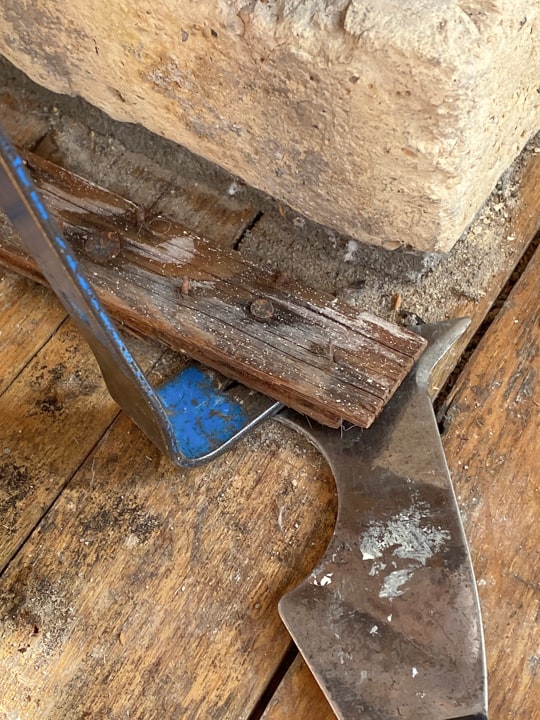 How to remove tack strips after pulling up carpet so you don't damage the floors underneath.