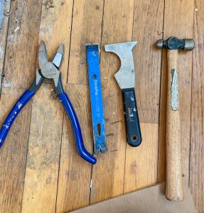 How To Remove Tack Strips Without Damaging Floors - My Creative Days