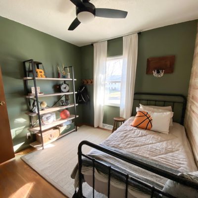 Teen Boy’s Bedroom Makeover