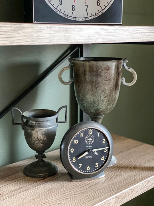 This Teen Boy's Bedroom Makeover is rustic, handsome, sophisticated and sleek. Find all the sources and info to create something similar for your teenager!