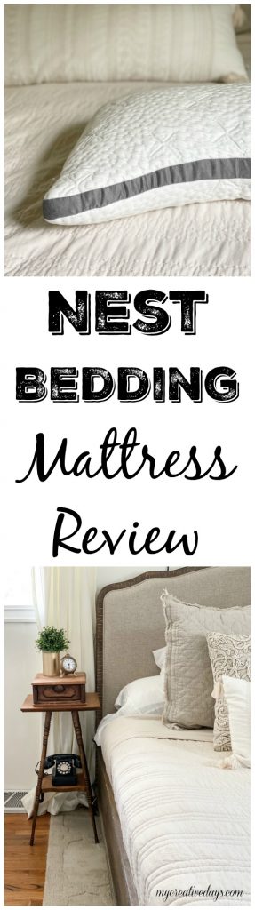 A master bedroom makeover is not complete without a new mattress. We chose the Nest Bedding mattress and this is our Nest Bedding Mattress Review.