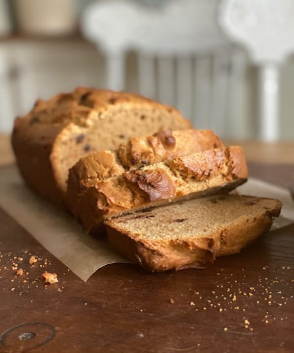 Easy Peanut Butter Bread With Chocolate Chips