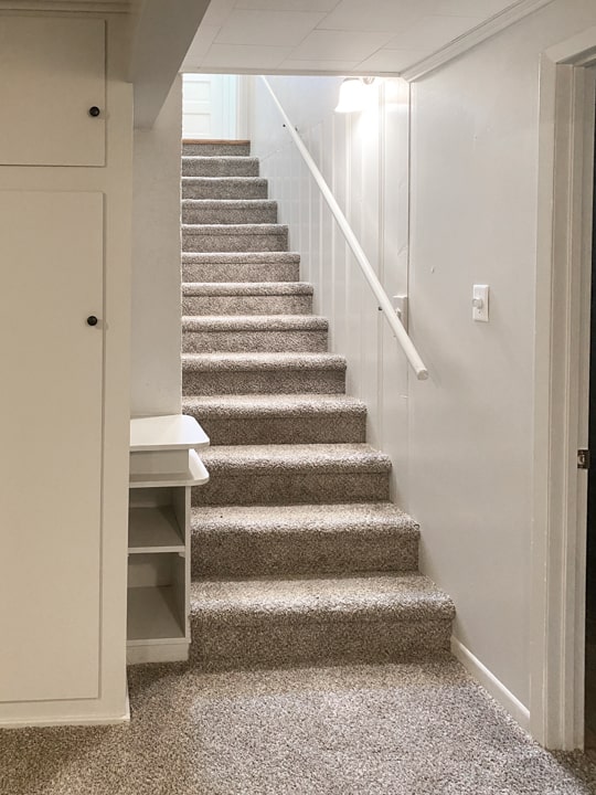 basement stairs