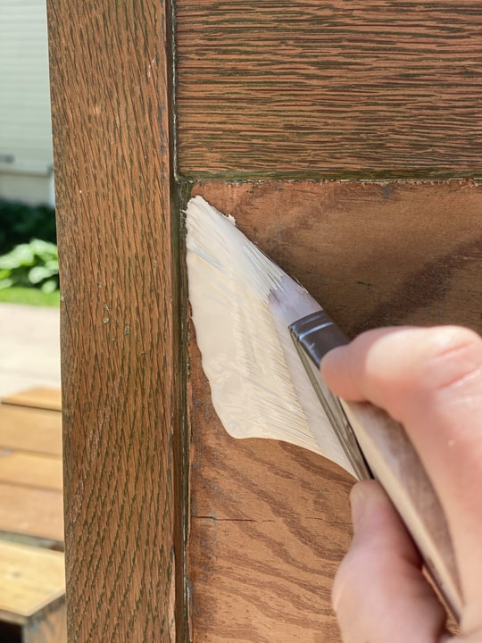 painting the dresser