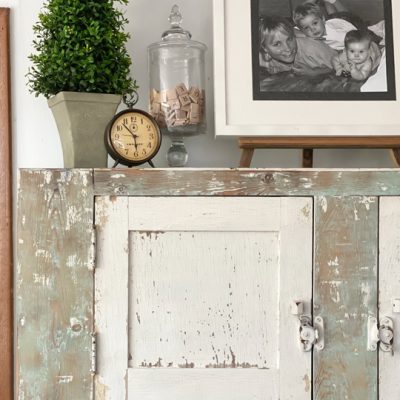 DIY Chippy Cabinet For The Home Office