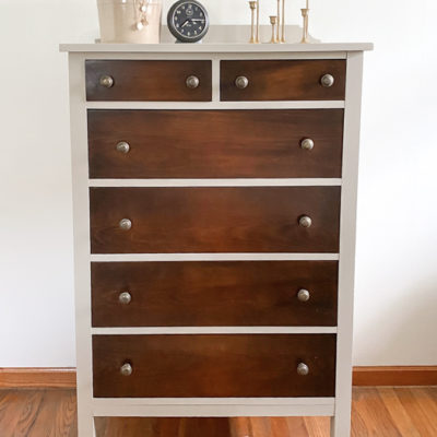 DIY Neutral Dresser Makeover