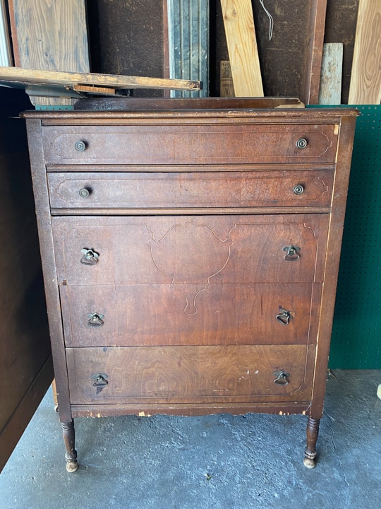 before dresser