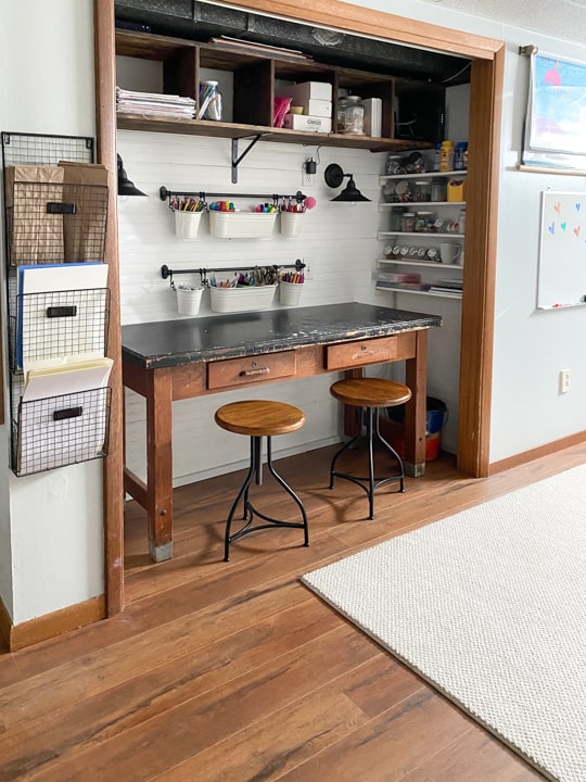 The new laminate flooring for the teen room is amazing! It is laminate flooring that's easy to install, looks great and it is very durable.