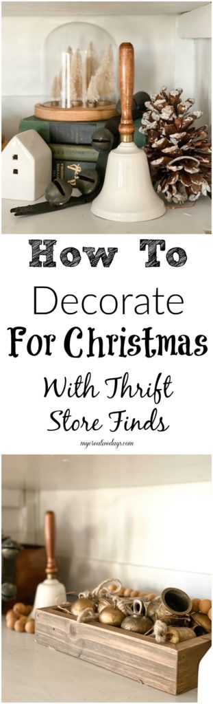 I am sharing how to decorate for Christmas with thrift store finds. This way of decorating ensures you get the look you want for a lot less.