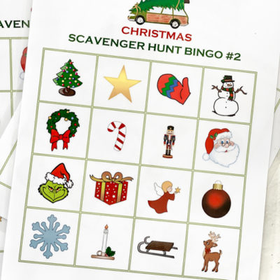 Christmas Lights Bingo Game The Family Will Love