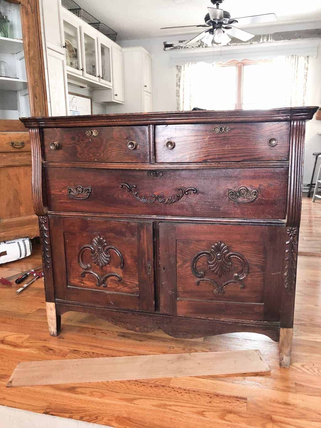 I am sharing How To Stop Drawers From Pushing Into A Dresser the easy way. This hack is so easy and works every time!