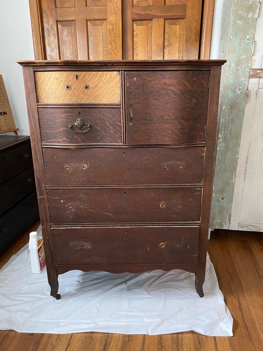 old dresser