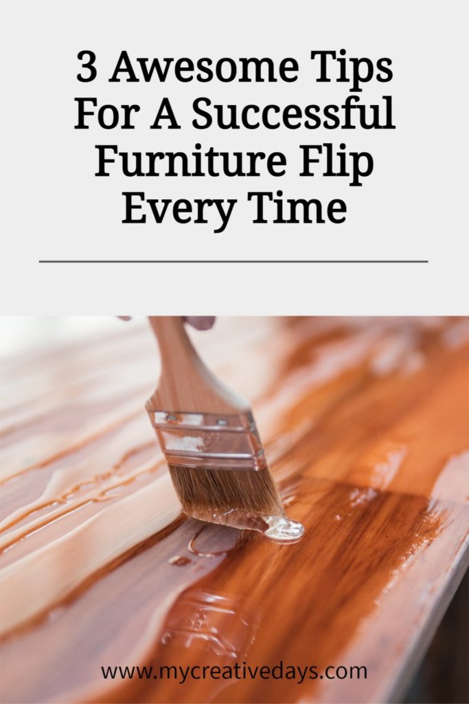 These 3 awesome tips for a successful furniture flip are going to help you stay consistent and ensure your pieces are profitable.