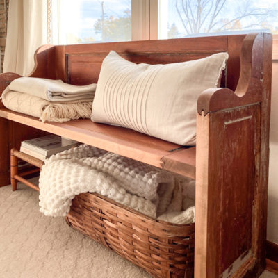 How To Build A Bench From An Old Door