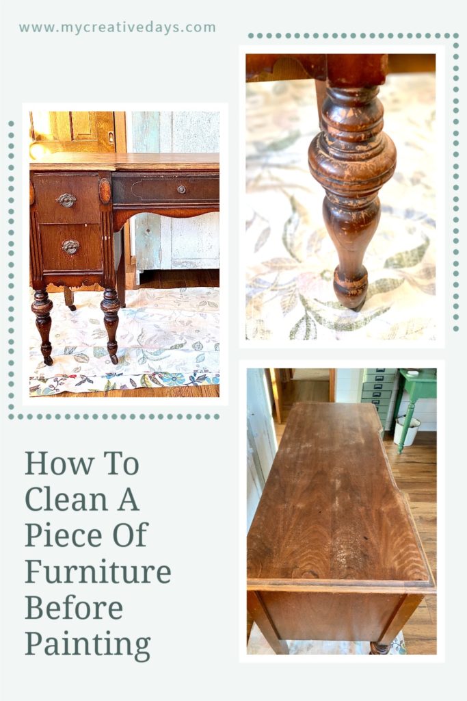 Are you painting a piece of furniture? Learn how to clean a piece of furniture before painting to ensure the best makeover every time.