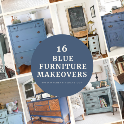 Blue Furniture Makeovers