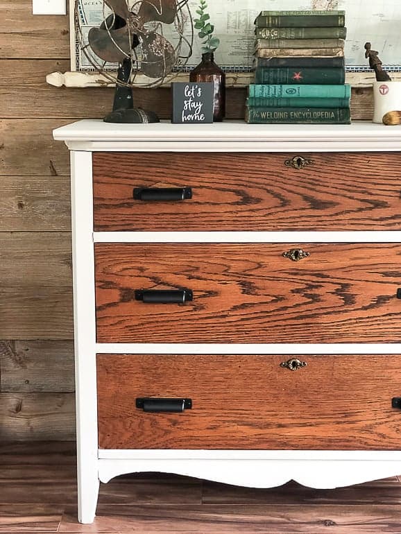 short dresser makeover